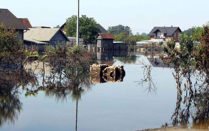 Flood aftermath in Bosnia