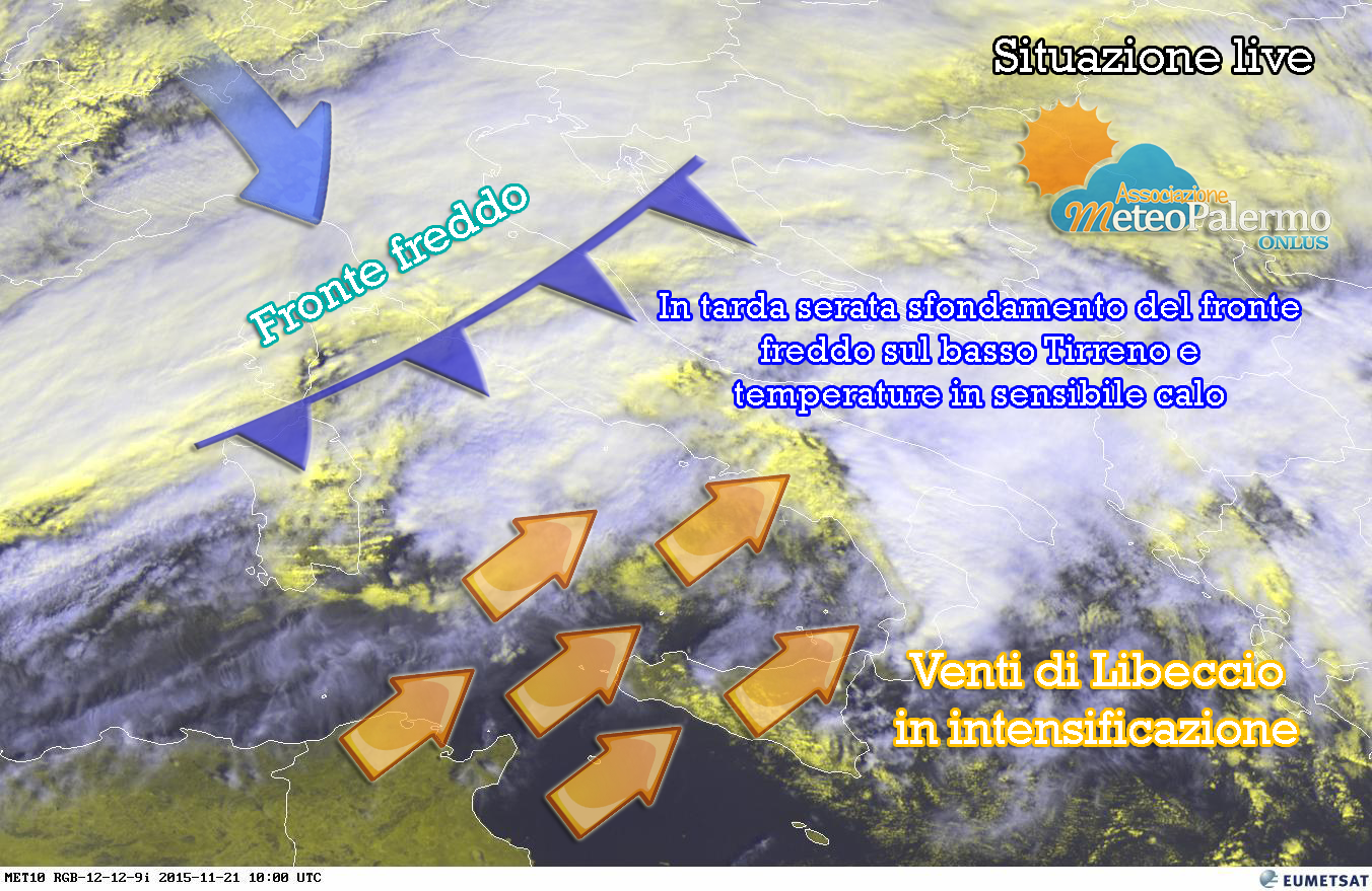 Fonte: EumetsatRielaborazione grafica a cura di MeteoPalermo