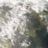 Pulviscolo sahariano osservato dal satellite ad alta definizione della NASA